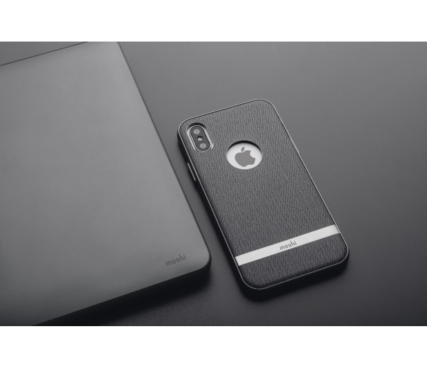 MOSHI Vesta do iPhone X/Xs (Herringbone Gray) - 1391564 - zdjęcie 9